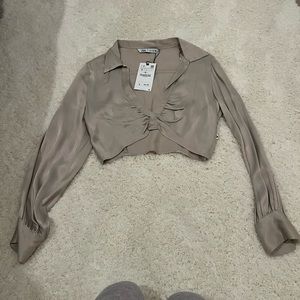 Zara Silk Top